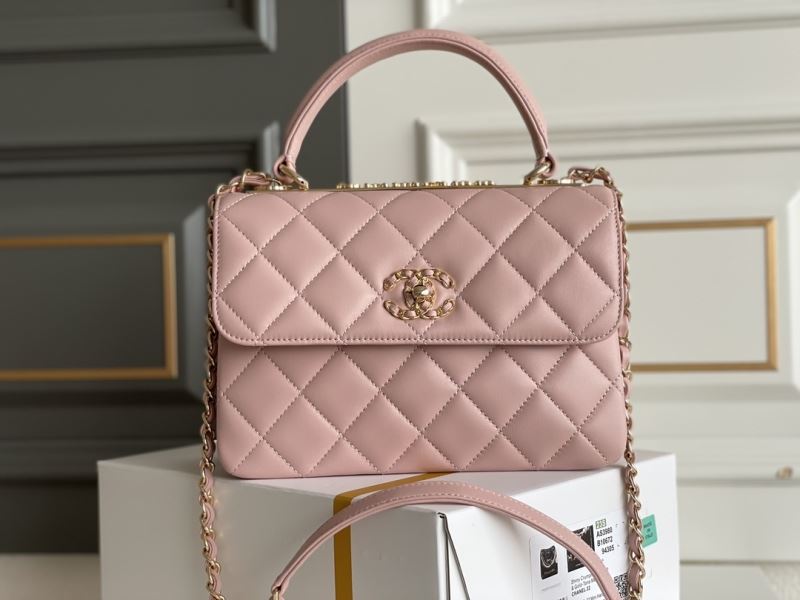 Ch**el top handle bags
